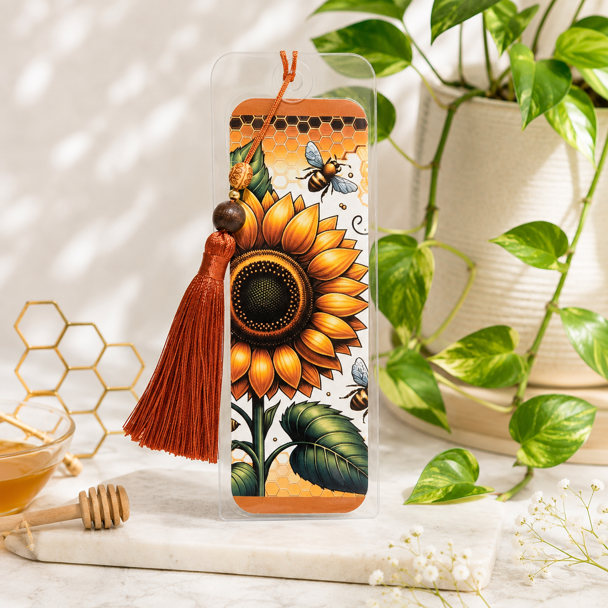 Bee Happy Mug Plant Lover Bundle Box