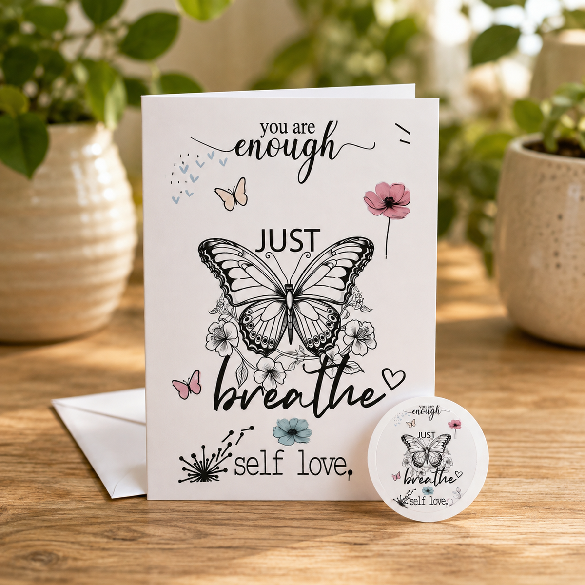 Just Breathe Plant Lover Bundle Box / Tumbler