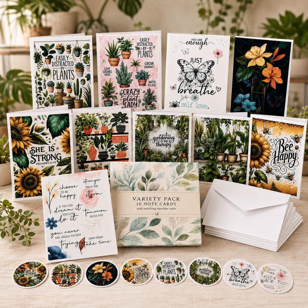 Variety Note Card 10 Pack