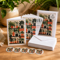Plant Shelf Note Card Set – Pack of 5