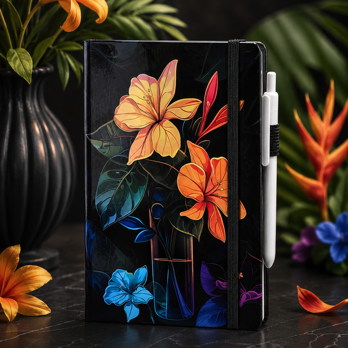 Dark Blooms Mug Plant Lover Bundle Box