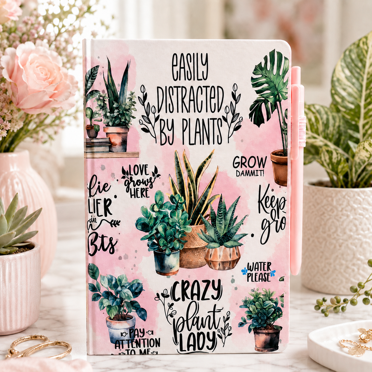 Crazy Plant Lady Mug Plant Lover Bundle Box