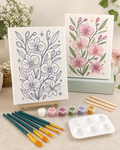 🎨🖌️ Orchid Canvas 8" x 10" Canvas Plant Kit