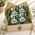 Gardening Is My Therapy 4-Piece Ceramic Coaster Set
