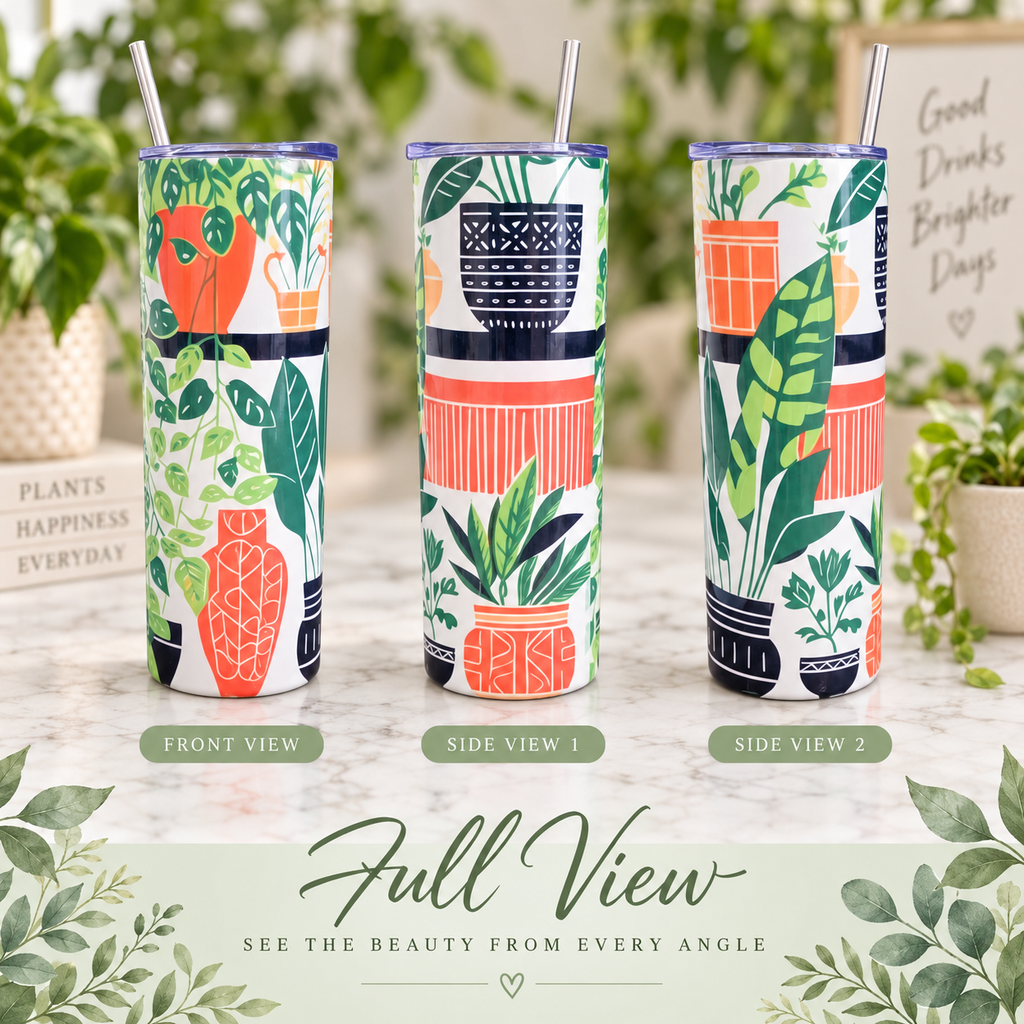 Plant Shelf Tumbler