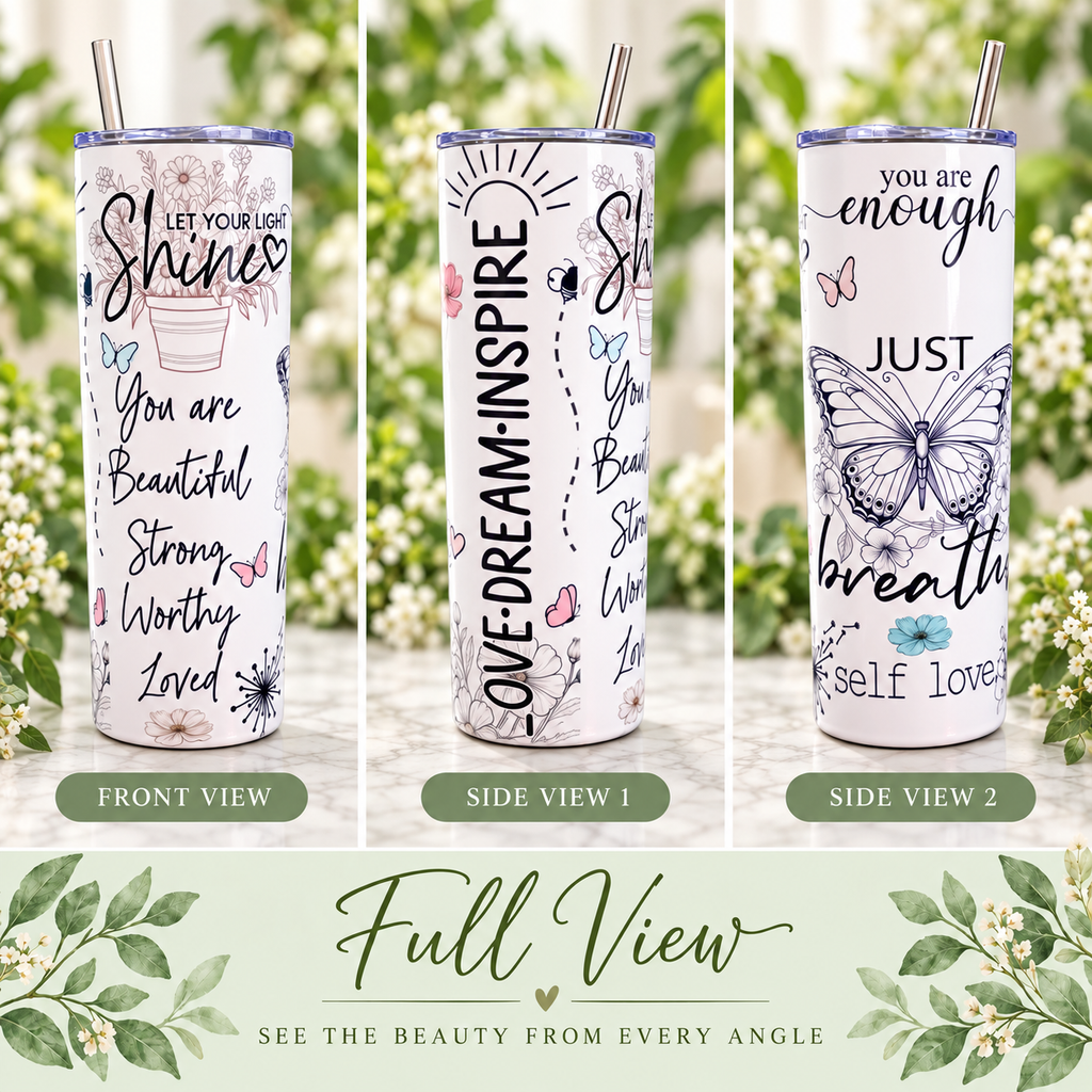 Just Breathe Tumbler