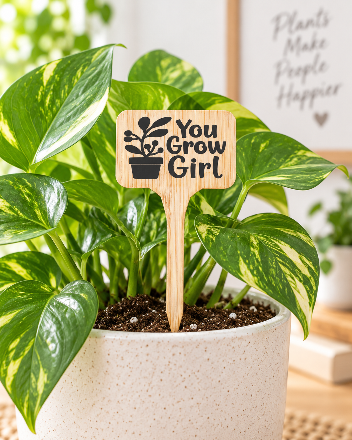 🪴 Good 2 Grow Bamboo Plant Marker Set – 5 Pack