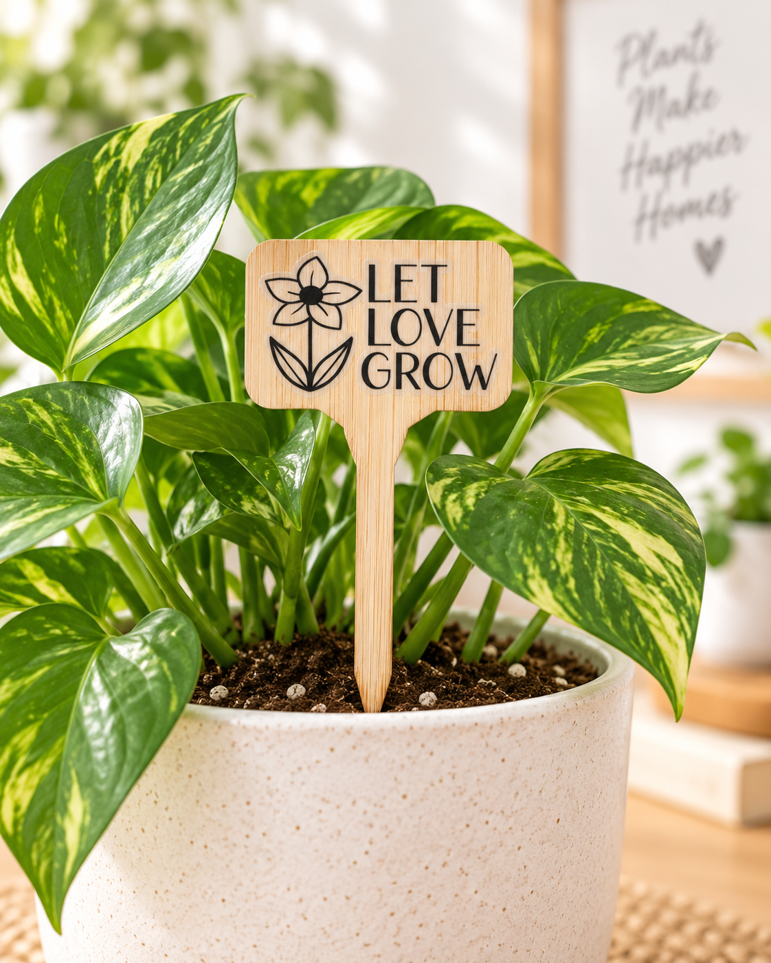 🪴 Good 2 Grow Bamboo Plant Marker Set – 5 Pack