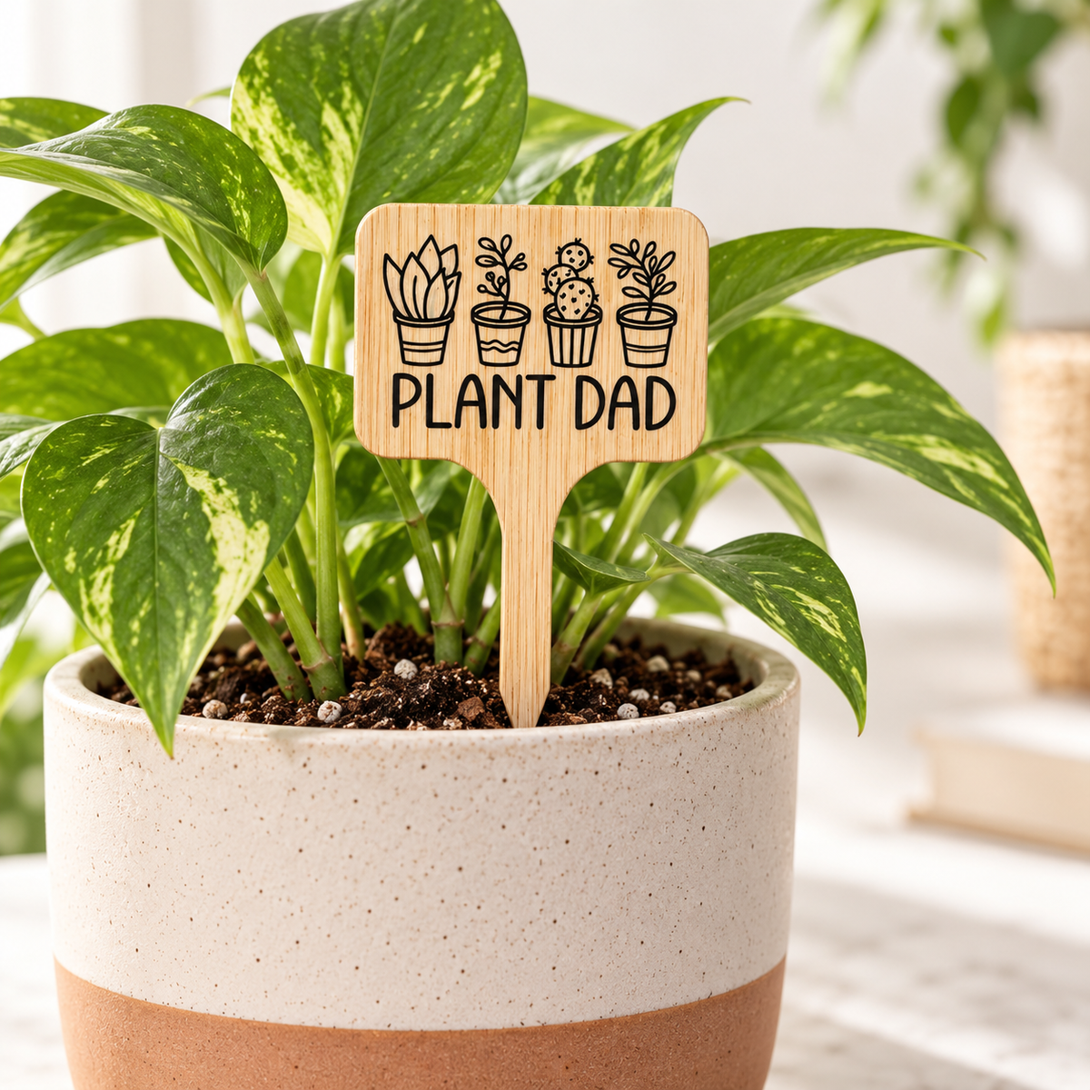 🪴 Good 2 Grow Bamboo Plant Marker Set – 5 Pack
