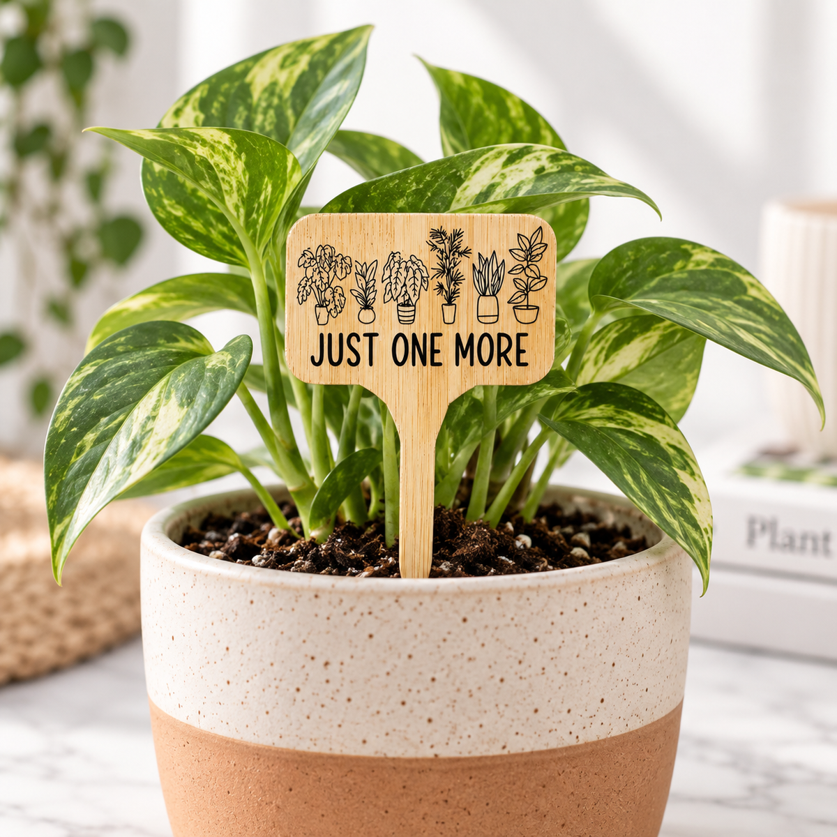 🪴 Good 2 Grow Bamboo Plant Marker Set – 5 Pack