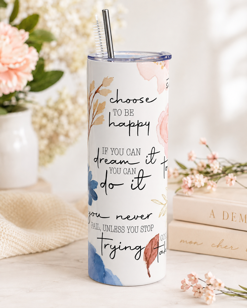 Choose Happy Plant Lover Bundle Box / Tumbler
