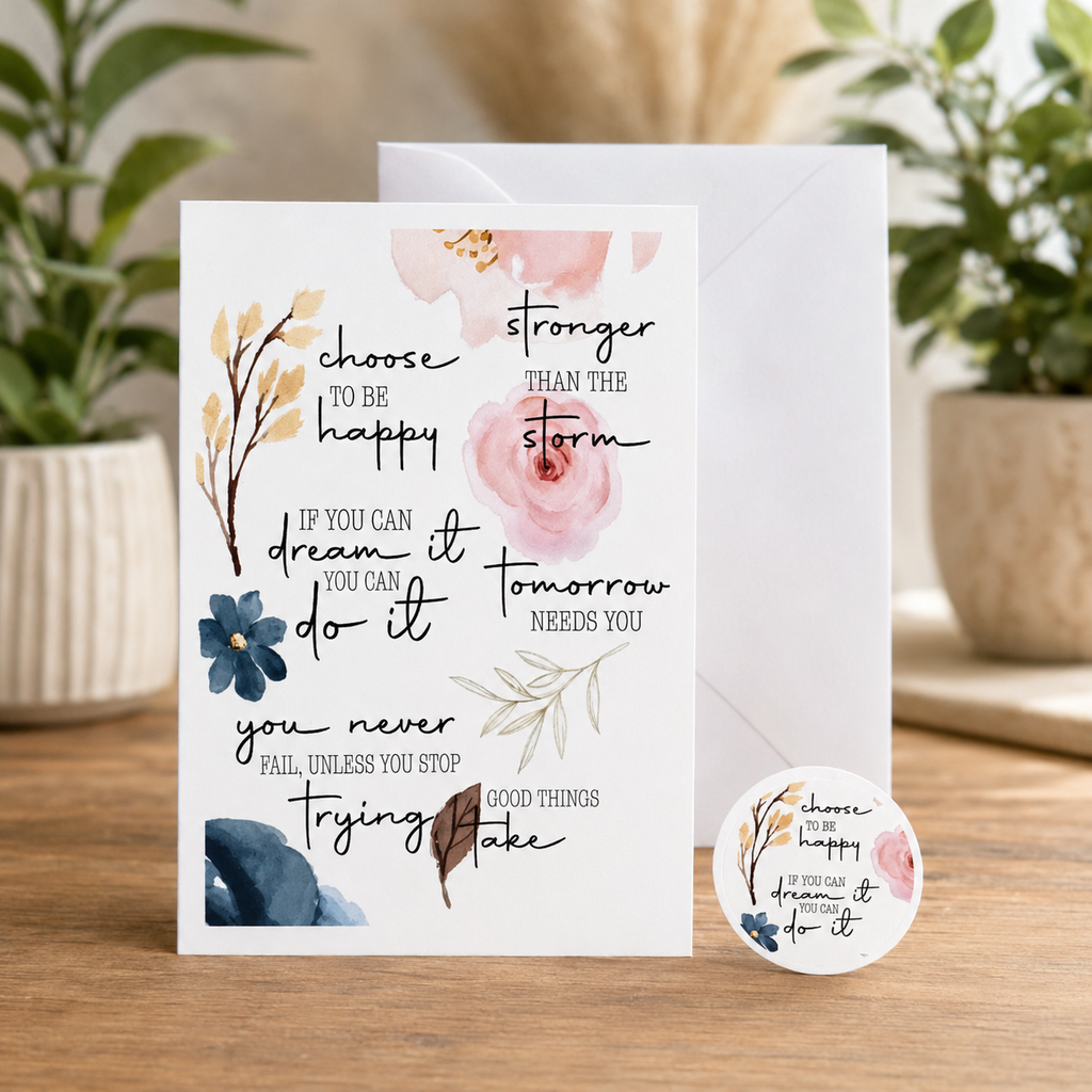 Choose Happy Mug Plant Lover Bundle Box