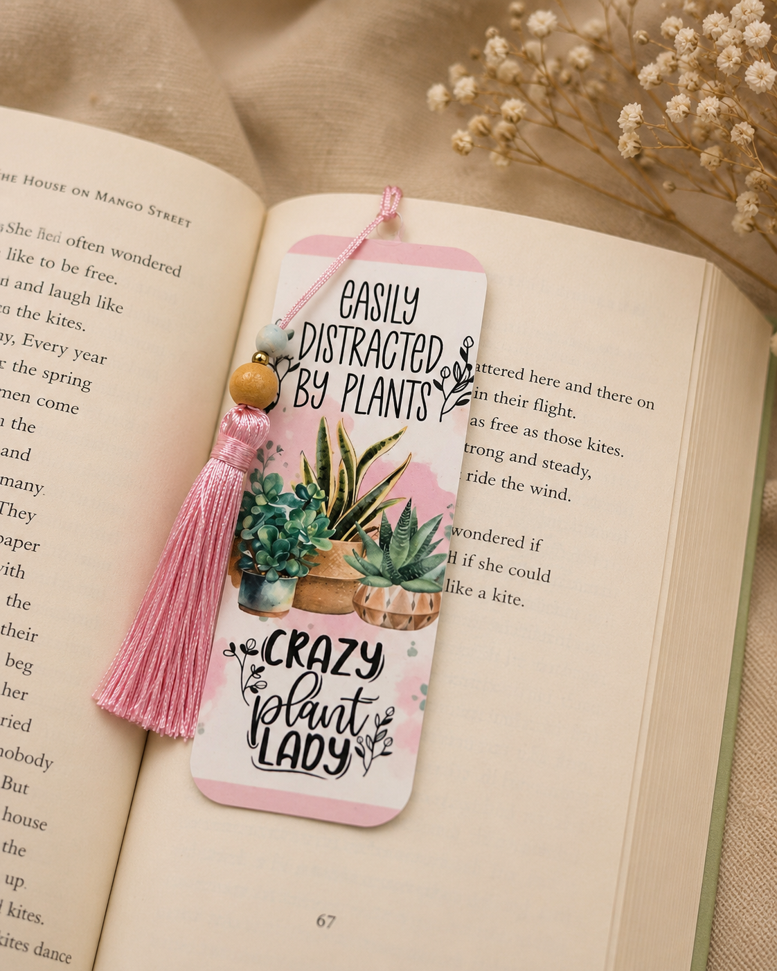 Crazy Plant Lady – Plant Lover Bookmark
