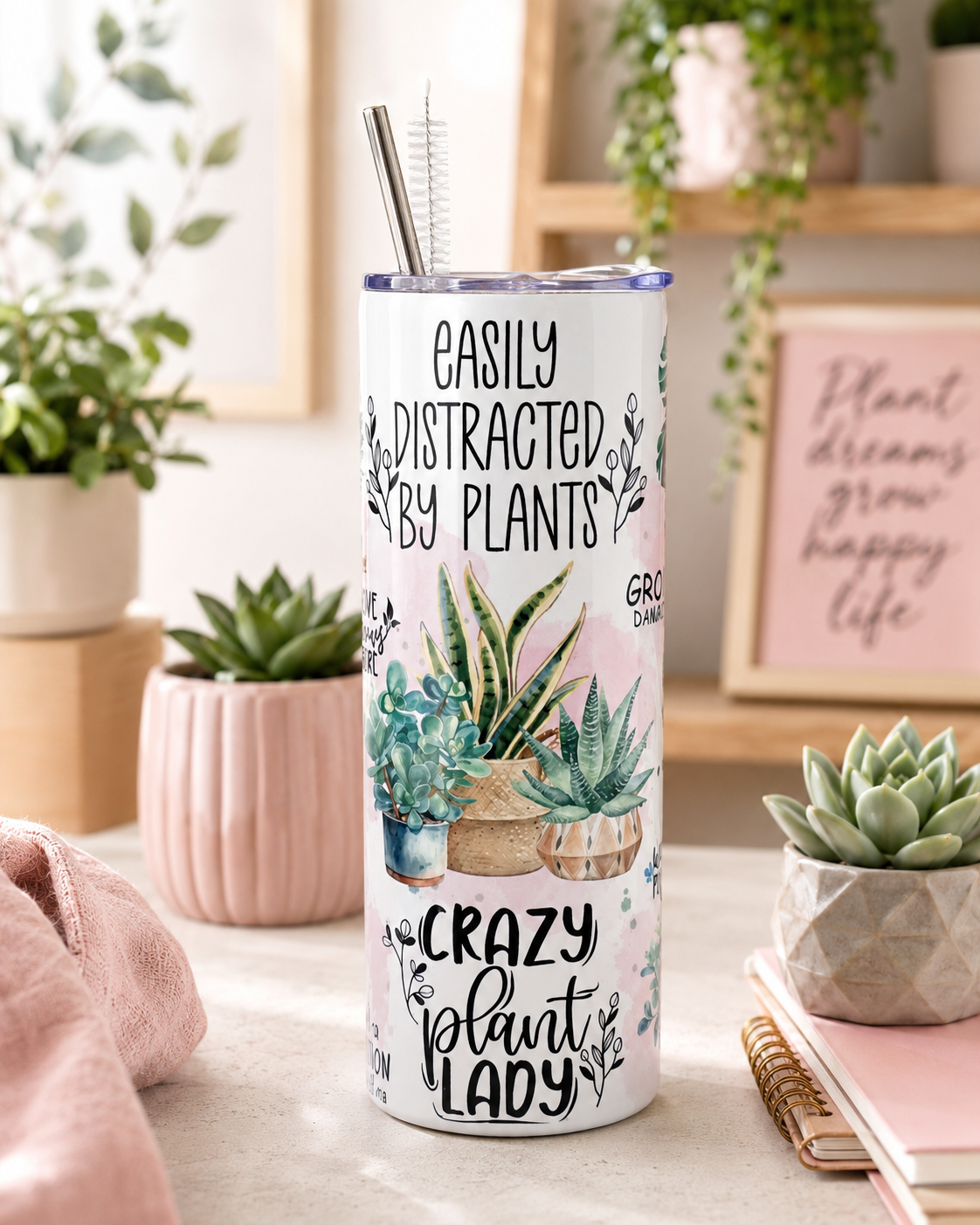 Crazy Plant Lady Tumbler Bundle Box / Tumbler