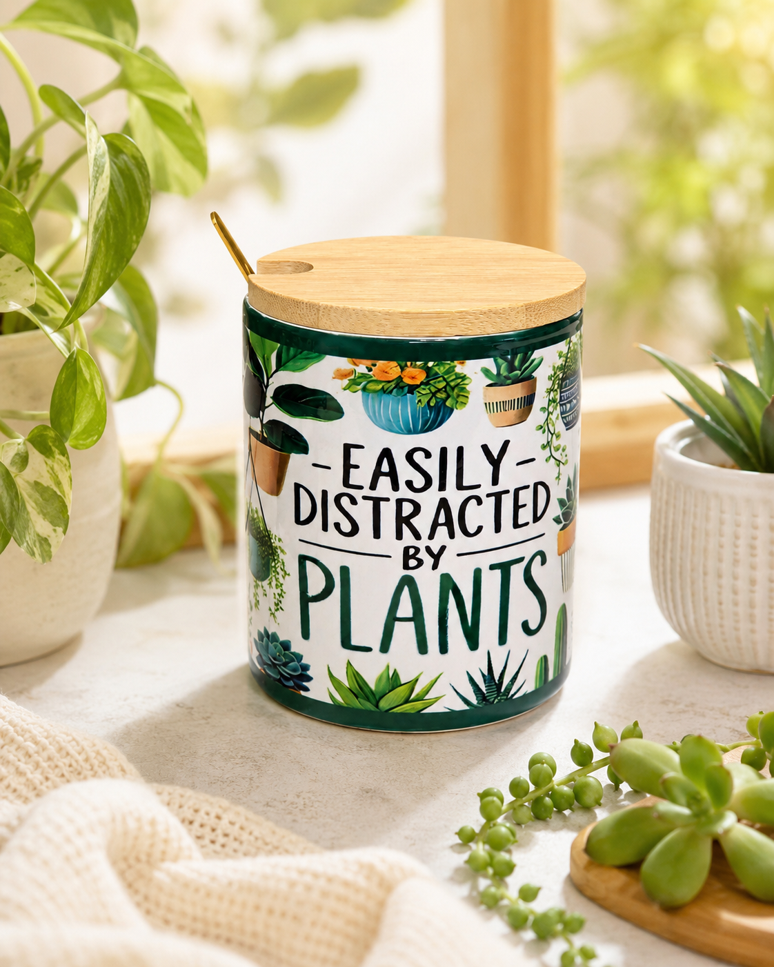 Easily Distracted by Plants Mug Bundle Box