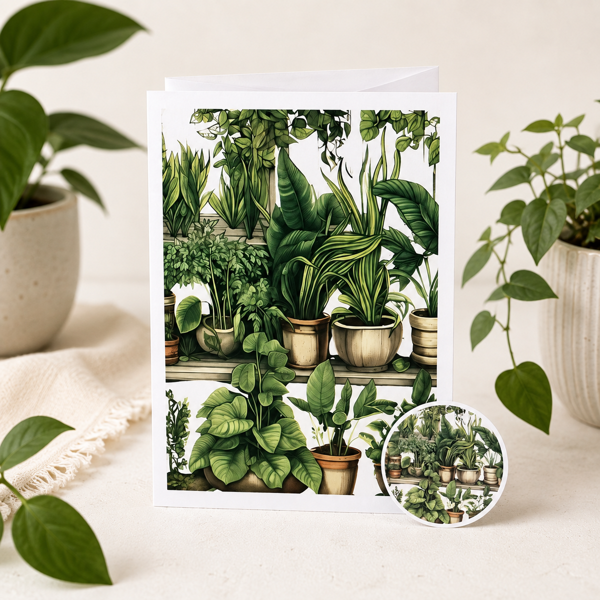 Jungle Note Card - Single