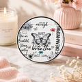 Just Breathe Ceramic Coaster - Single