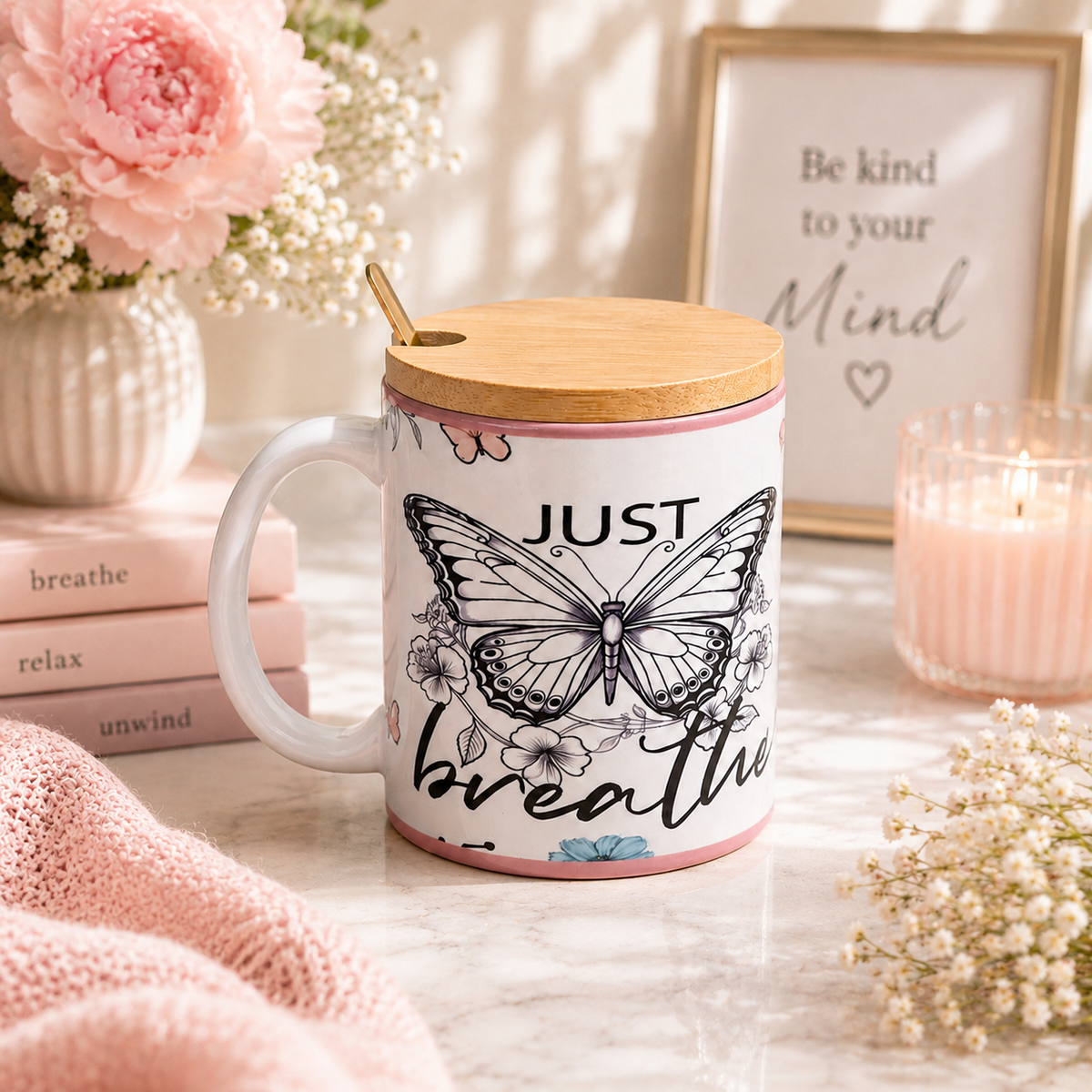 Just Breathe Mug