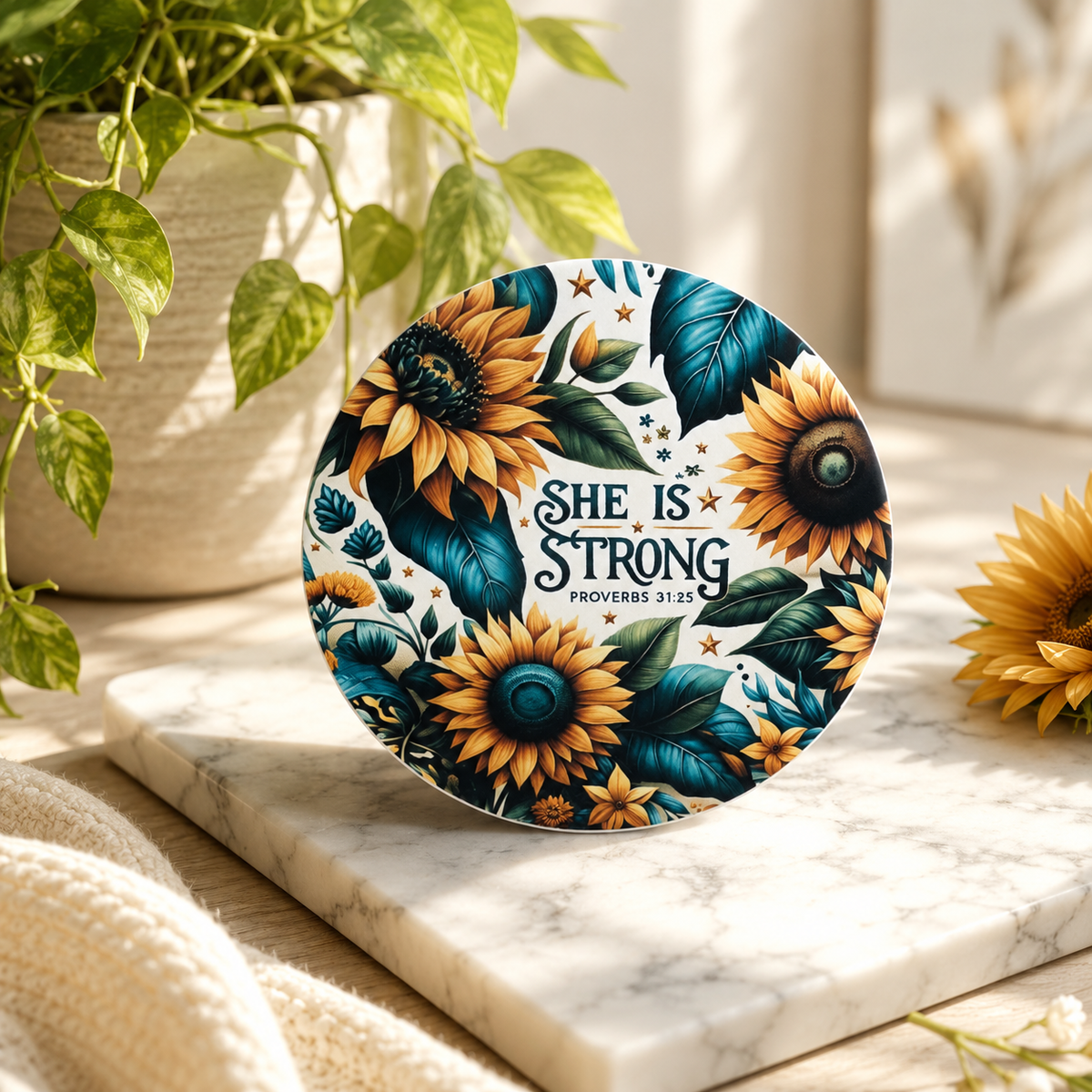 She Is Strong Mug Plant Lover Bundle Box