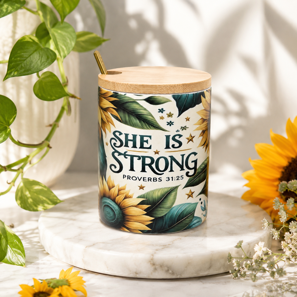 She Is Strong Mug Plant Lover Bundle Box